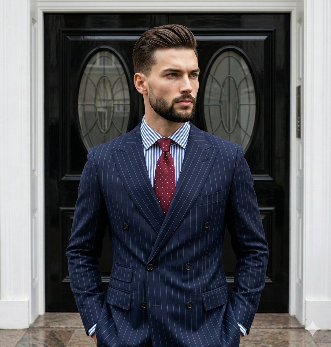 AI Prompt for Editorial Menswear Portrait Photography