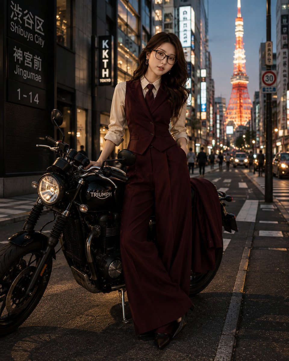 AI Prompt for Elegant Vehicle Cityscape Fashion Editorial