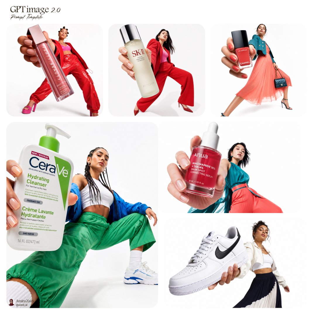 AI Prompt for Extreme Forced Perspective Fashion E-commerce Images