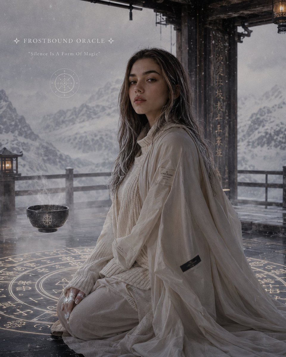 AI Prompt for Fantasy Fashion Editorial with Celestial Ryokan Theme