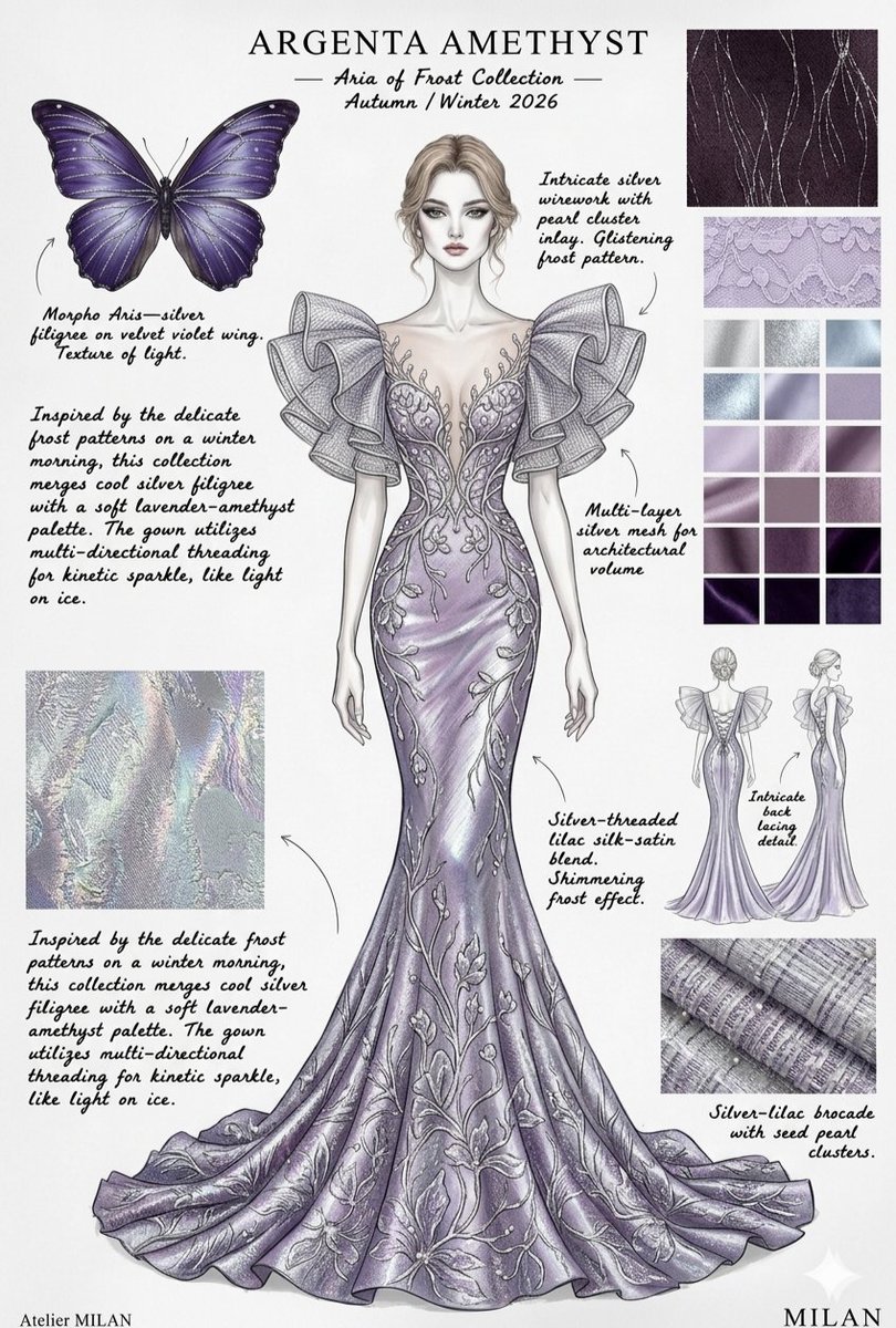AI Prompt for Fashion Designers: Couture Evening Gown Sketches