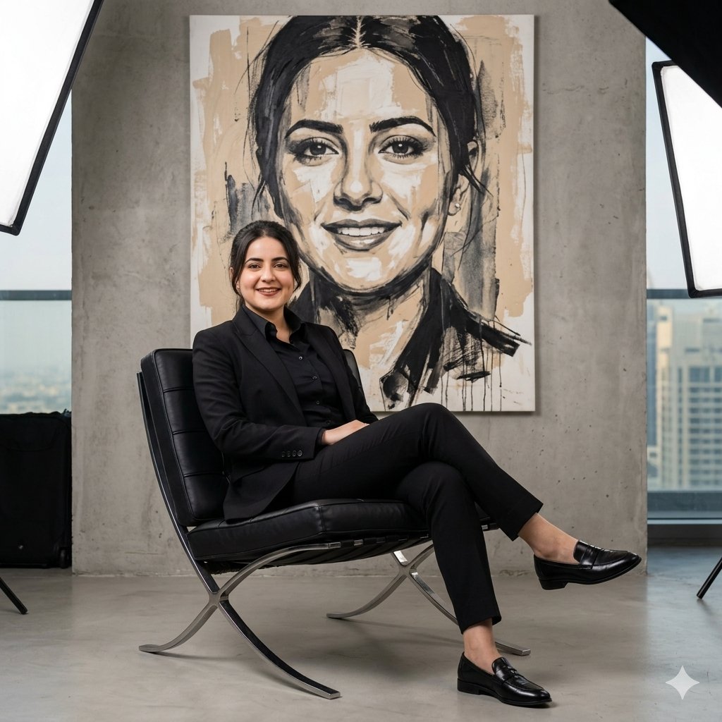 AI Prompt for Fashion Editorial Portrait Photography
