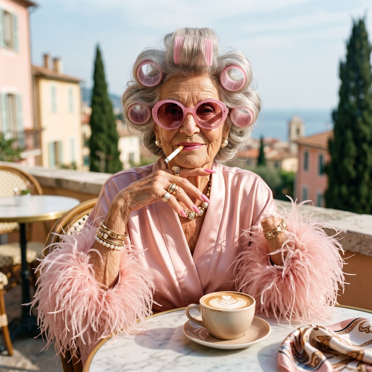 AI Prompt for Fashion Editorial Portraits with Vibrant Colors