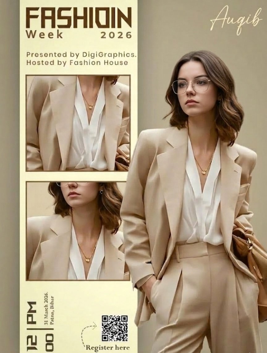 AI Prompt for Fashion Editorials: Ultra-Realistic Model Replacement with Custom Text
