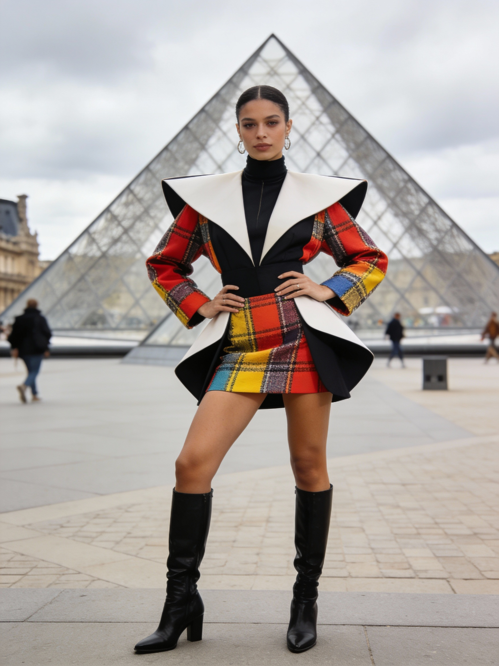 AI Prompt for Fashion Influencer Street Style in Paris