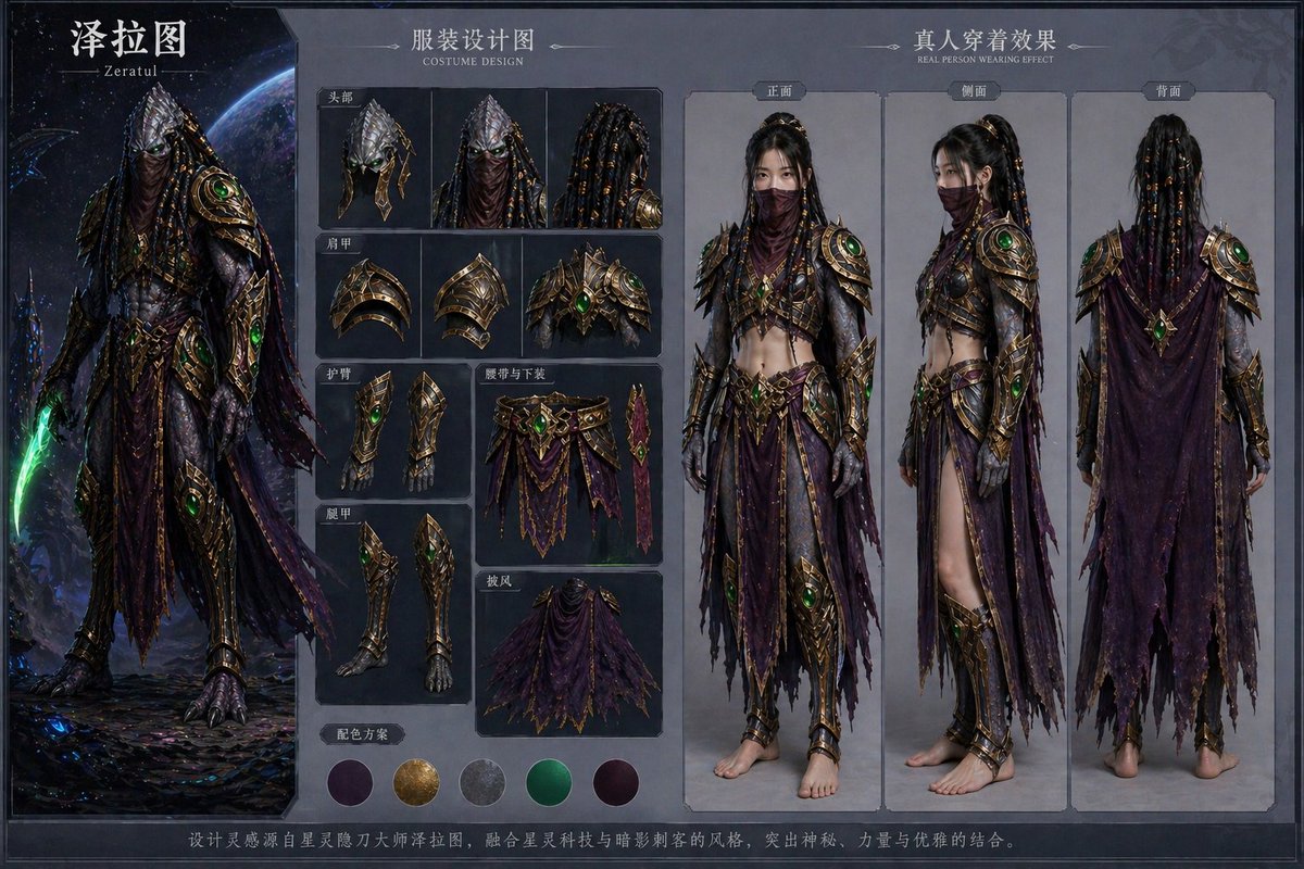 AI Prompt for Fashion Item Character Design Transfer