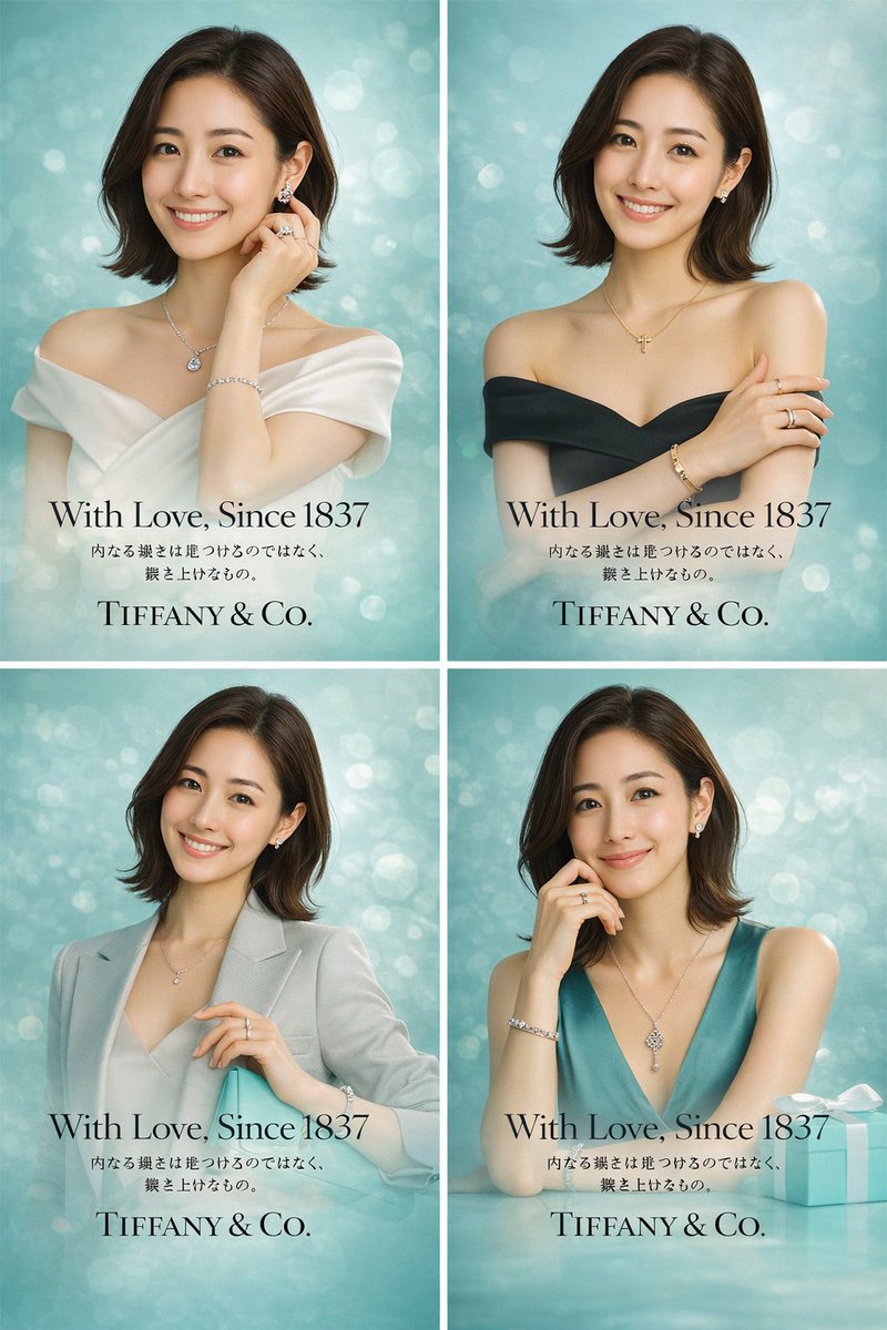 AI Prompt for Fashion Magazine Poster Generator: Tiffany & Co. Style Advertisements