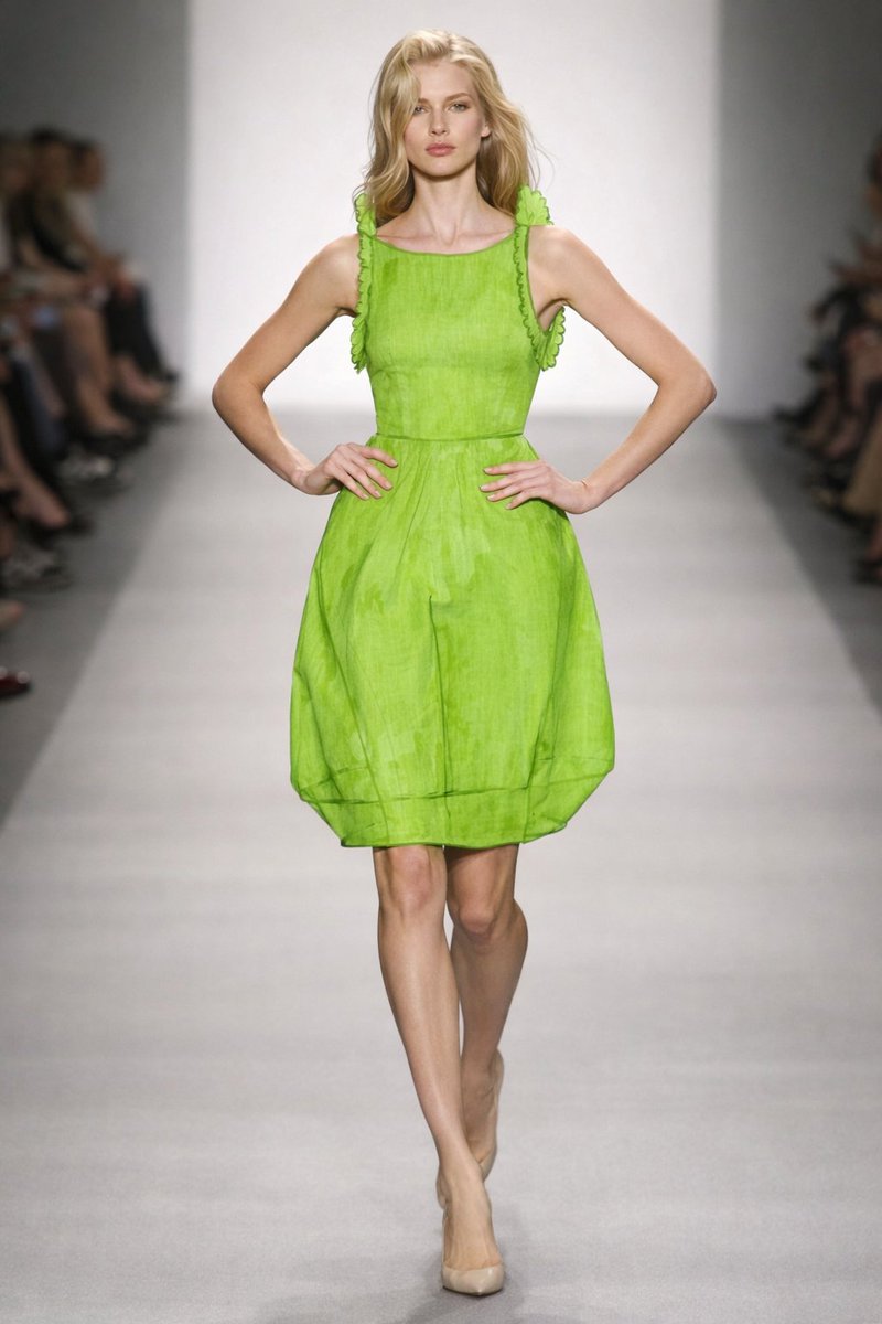 AI Prompt for Fashionable Model on Runway: Generate Photos from Sketches