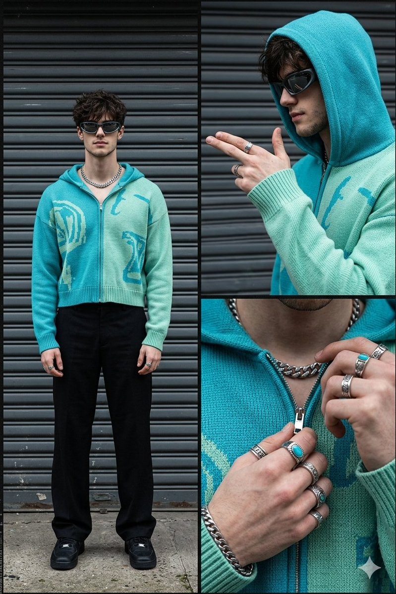 AI Prompt for Futuristic Streetwear Photography