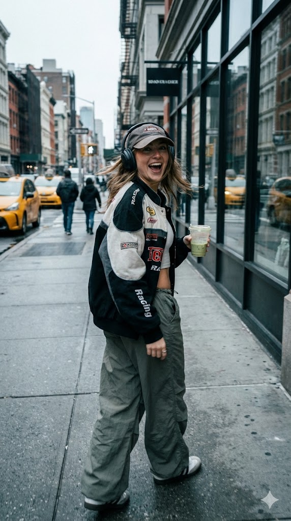 AI Prompt for Gen-Z Street Style Fashion Photography