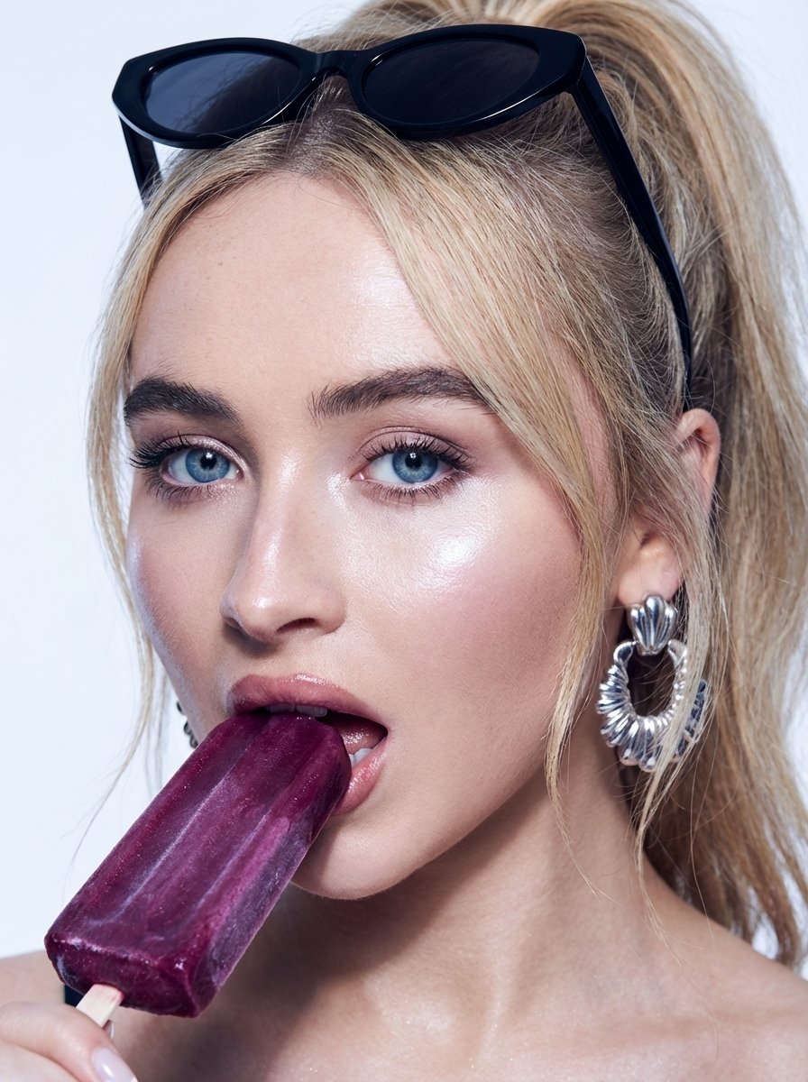 AI Prompt for Generating High-Fashion Beauty Portraits with Popsicle