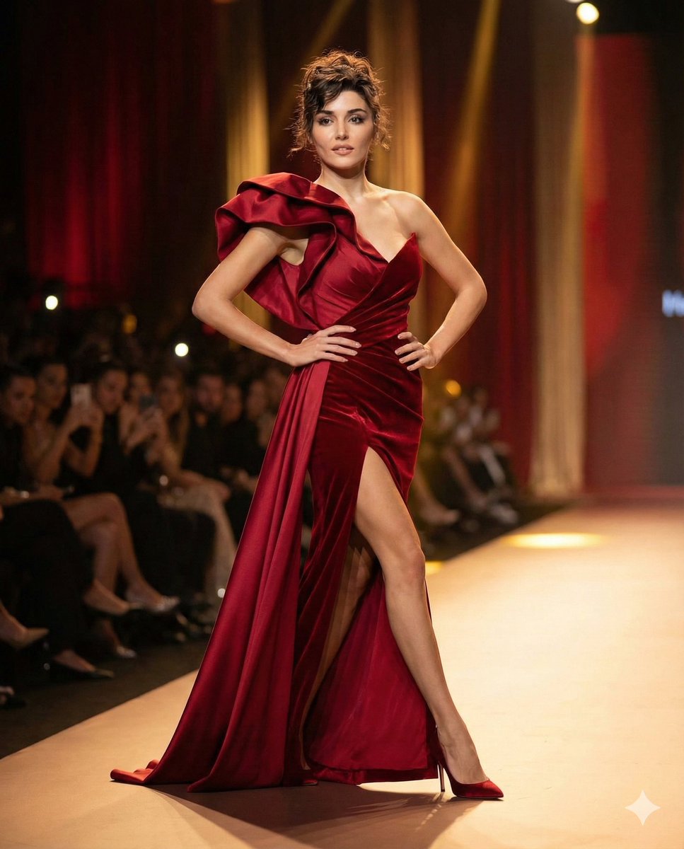AI Prompt for Generating High-Fashion Couture Runway Photography
