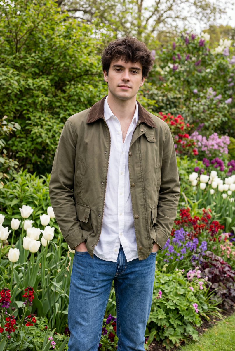 AI Prompt for Generating Photorealistic Male Portraits in Outdoor Environments