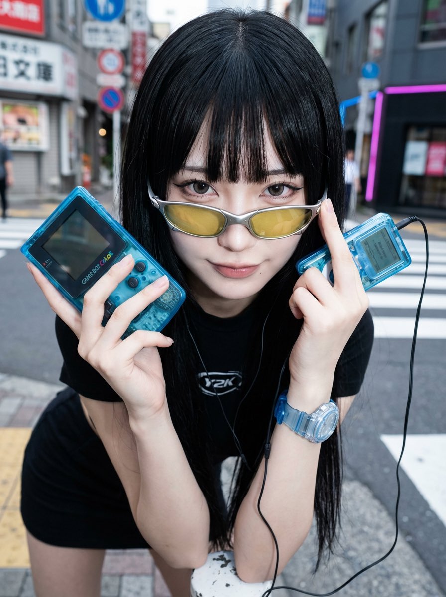 AI Prompt for Generating Y2K-Inspired Japanese Fashion Influencer Character Images