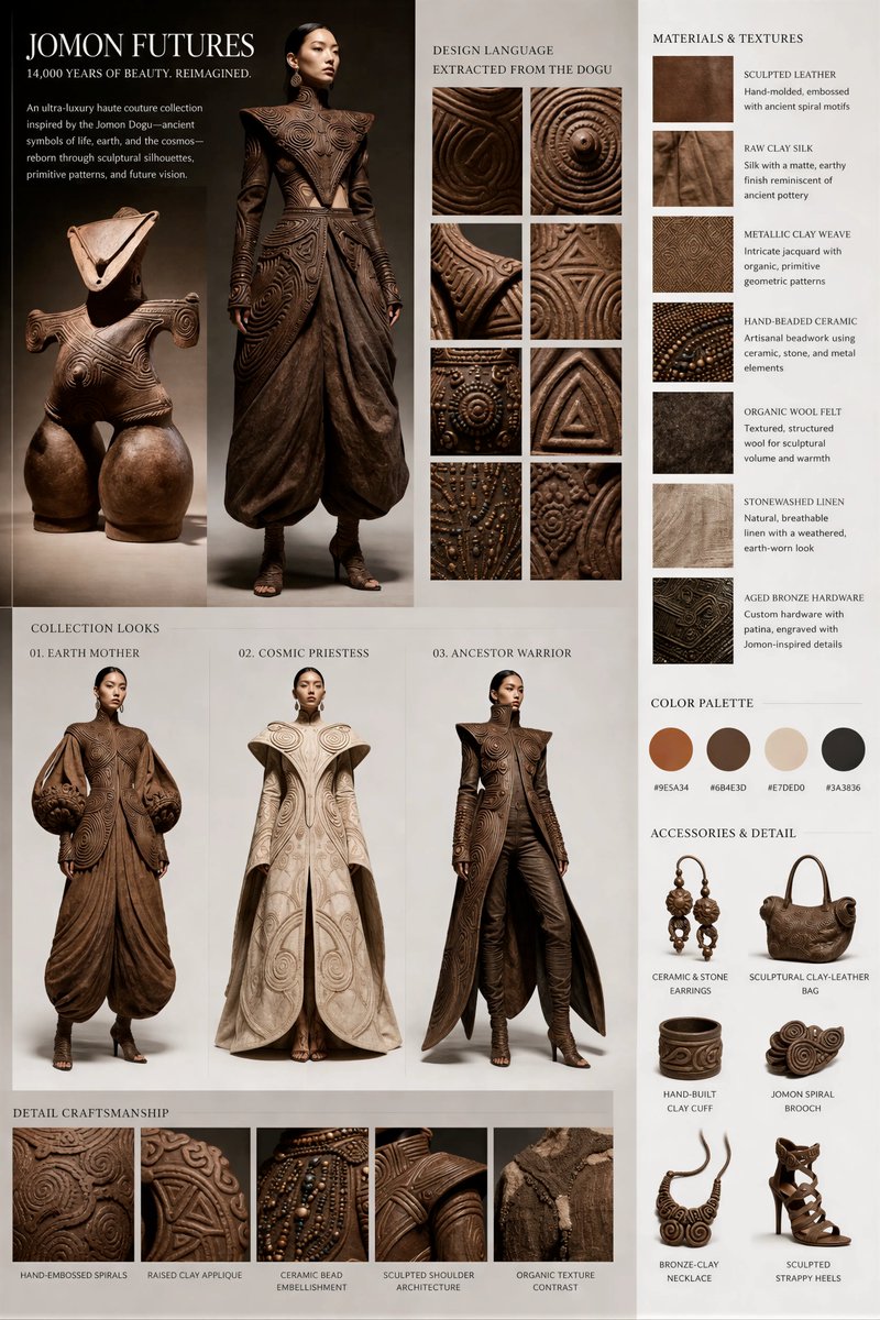 AI Prompt for Haute Couture Fashion Concept Boards - Transform Artifacts into Luxury Fashion