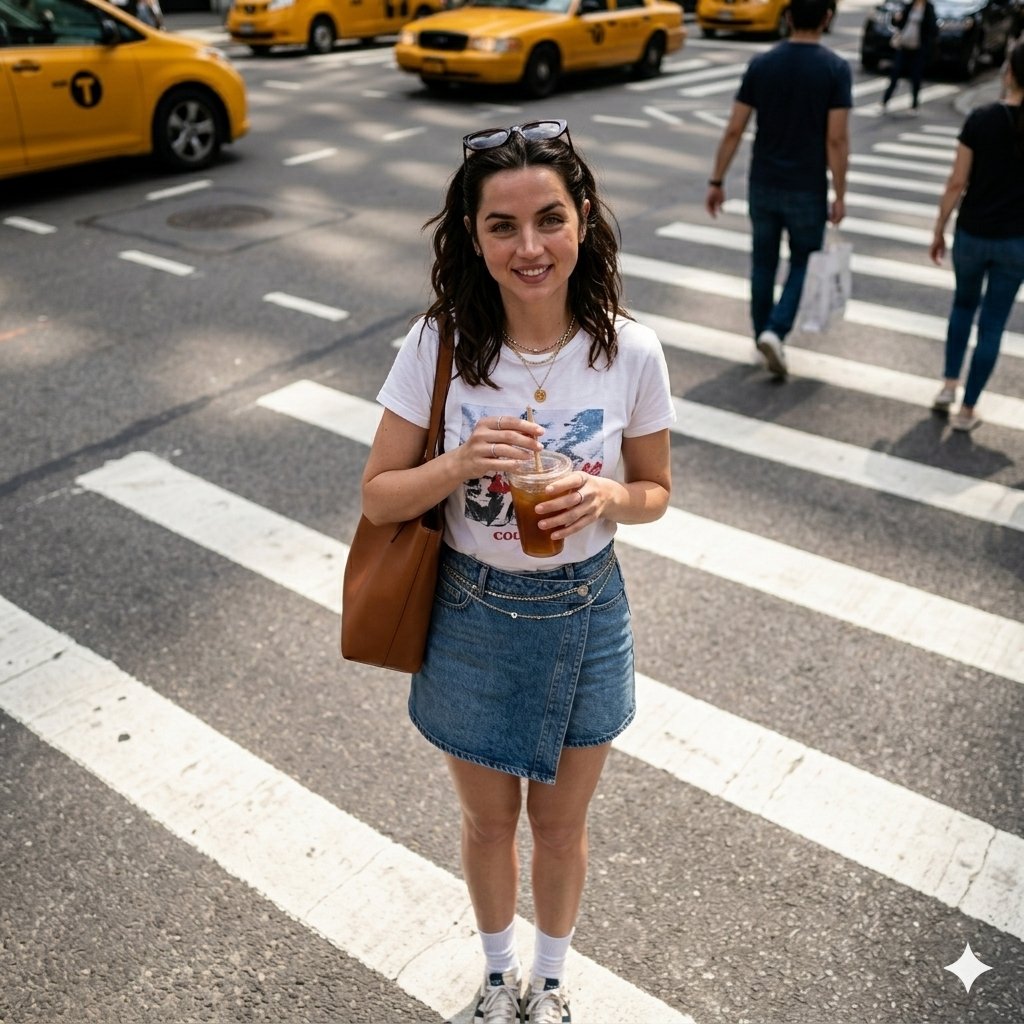 AI Prompt for High-End Fashion Editorial Street Photos