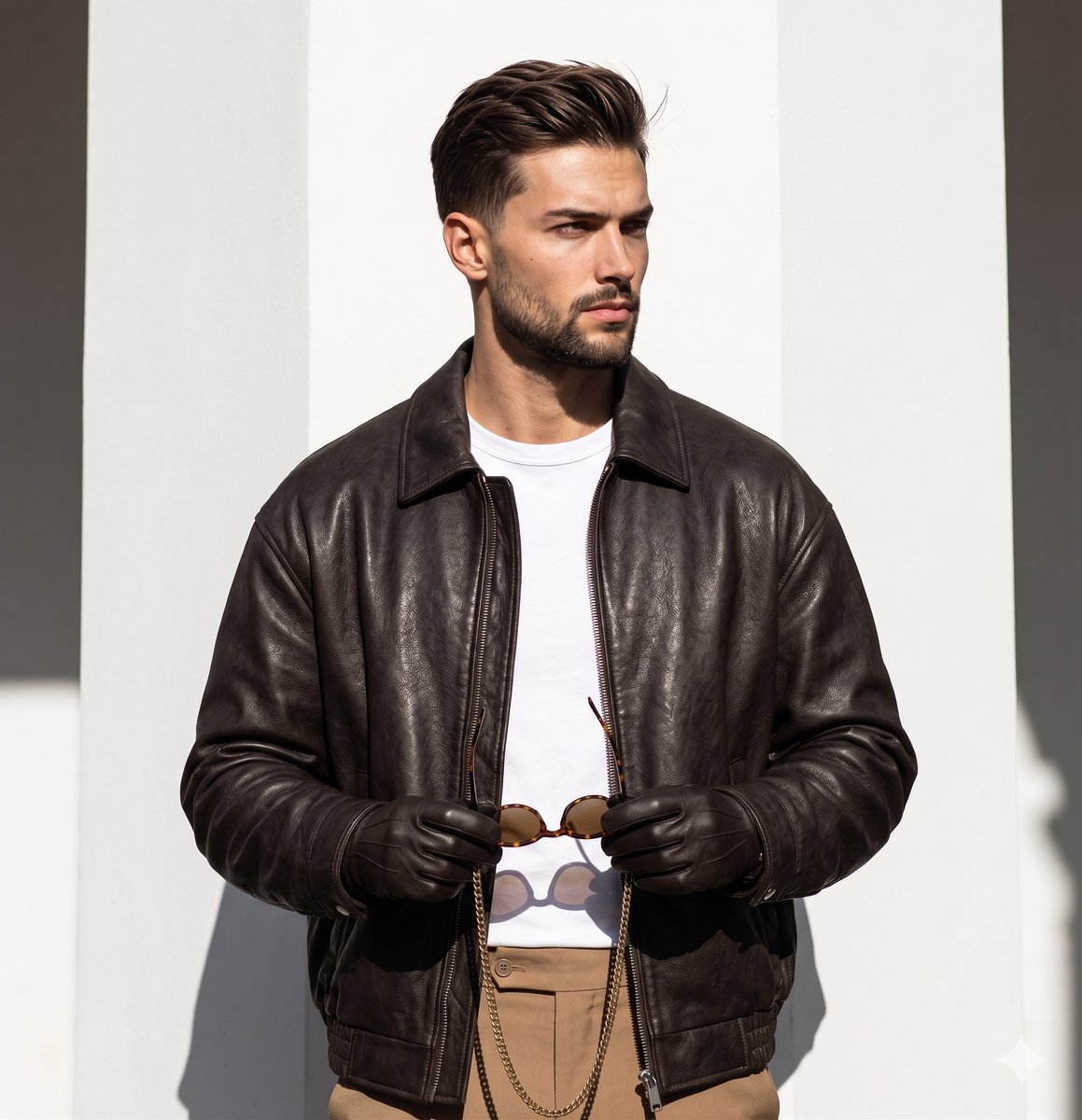 AI Prompt for High-End Menswear Editorial Photography