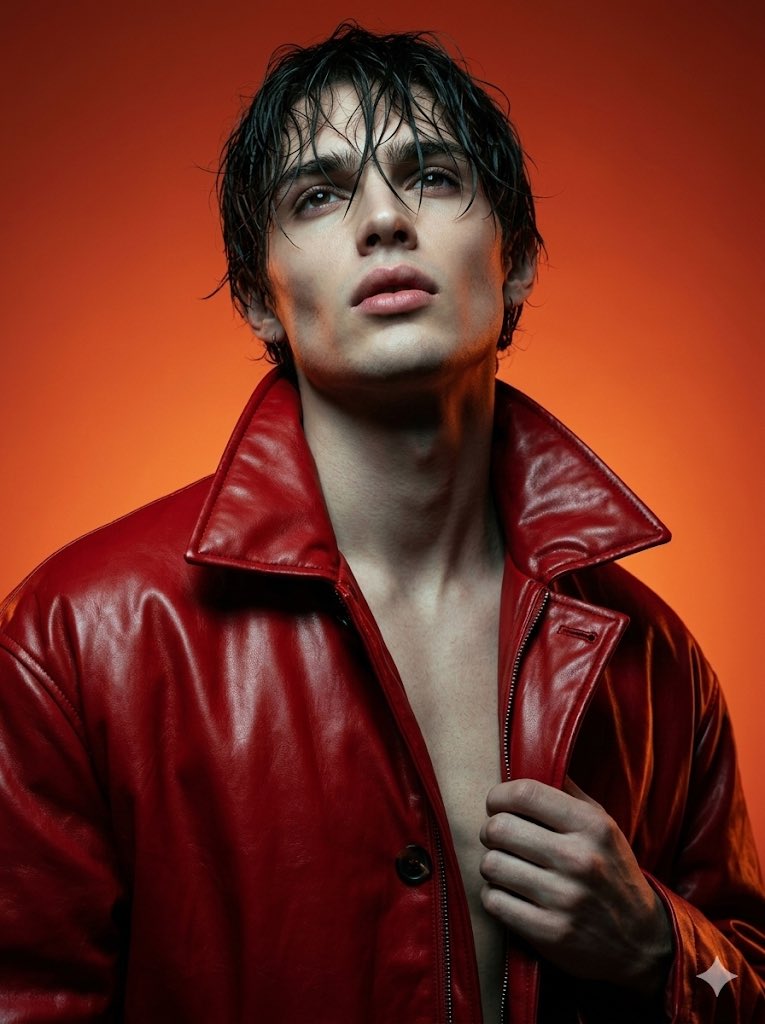 AI Prompt for High Fashion Cinematic Androgynous Portrait
