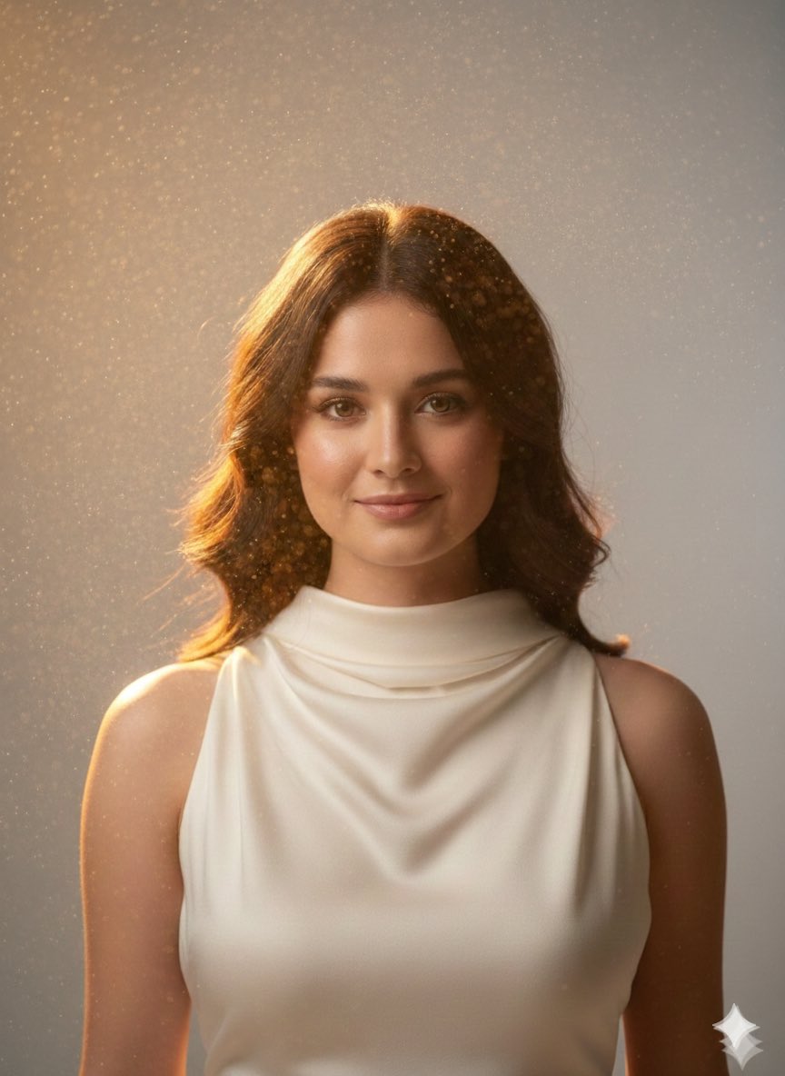 AI Prompt for High-Fashion Editorial Portrait with Dust Effects