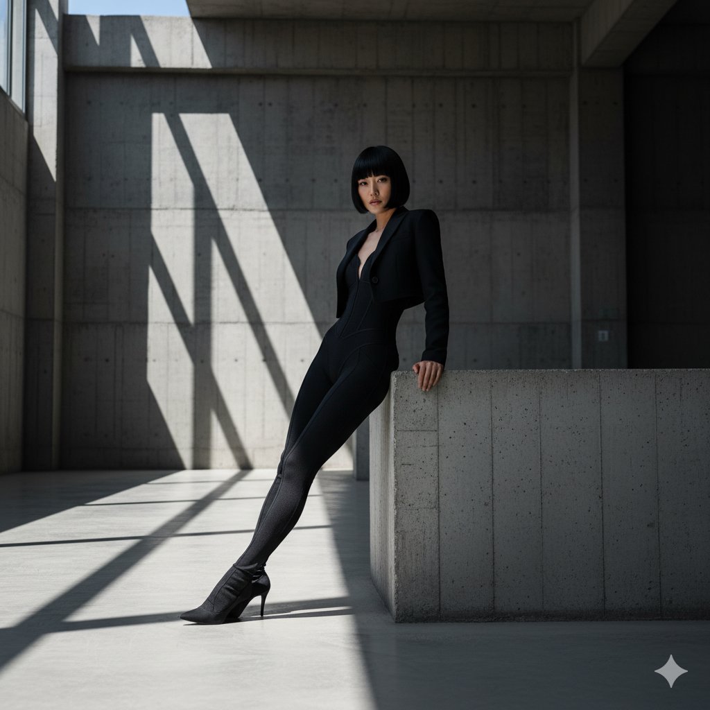 AI Prompt for High Fashion Photography Comparison