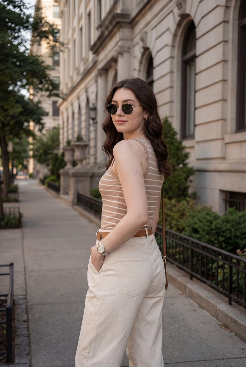AI Prompt for Highly Detailed Fashion Lifestyle Portraits on Historic City Streets