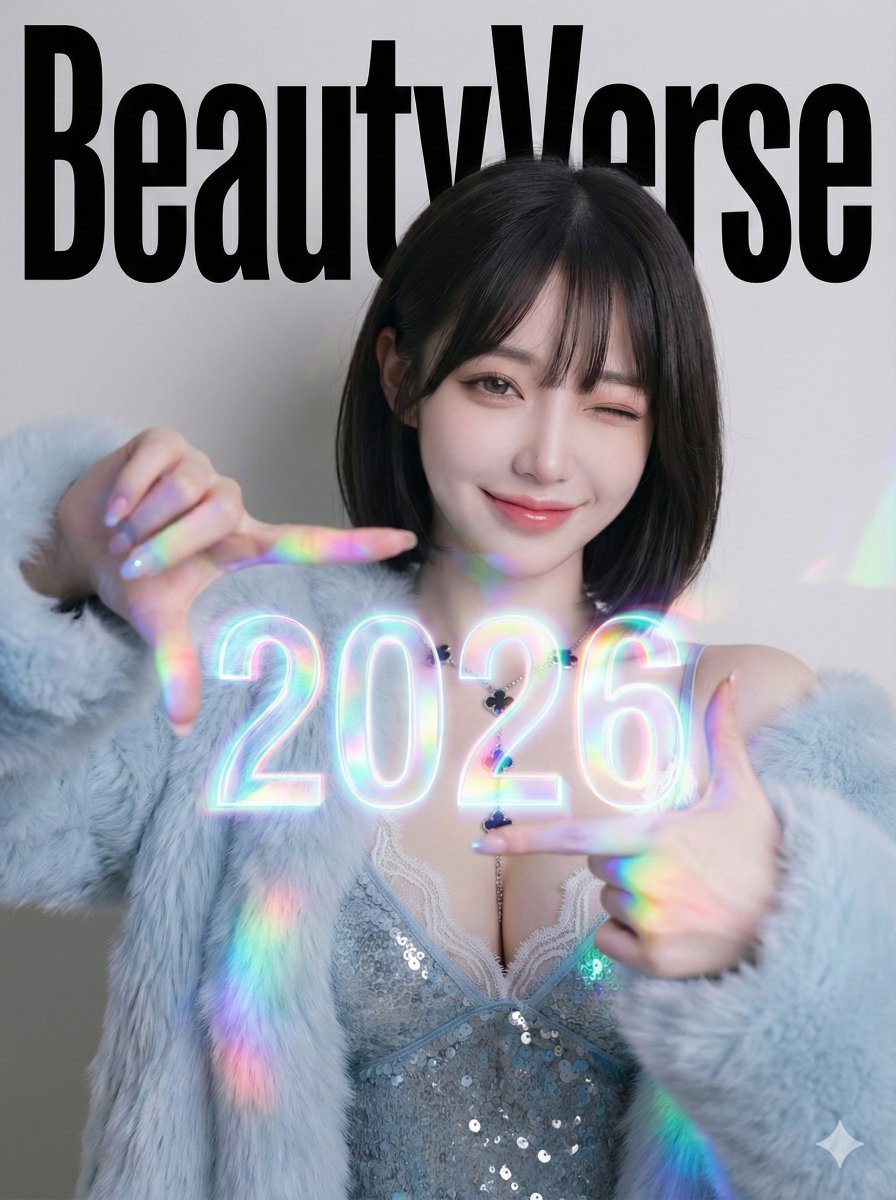 AI Prompt for Holographic Fashion Portrait with Cyberpunk Viewfinder Effect
