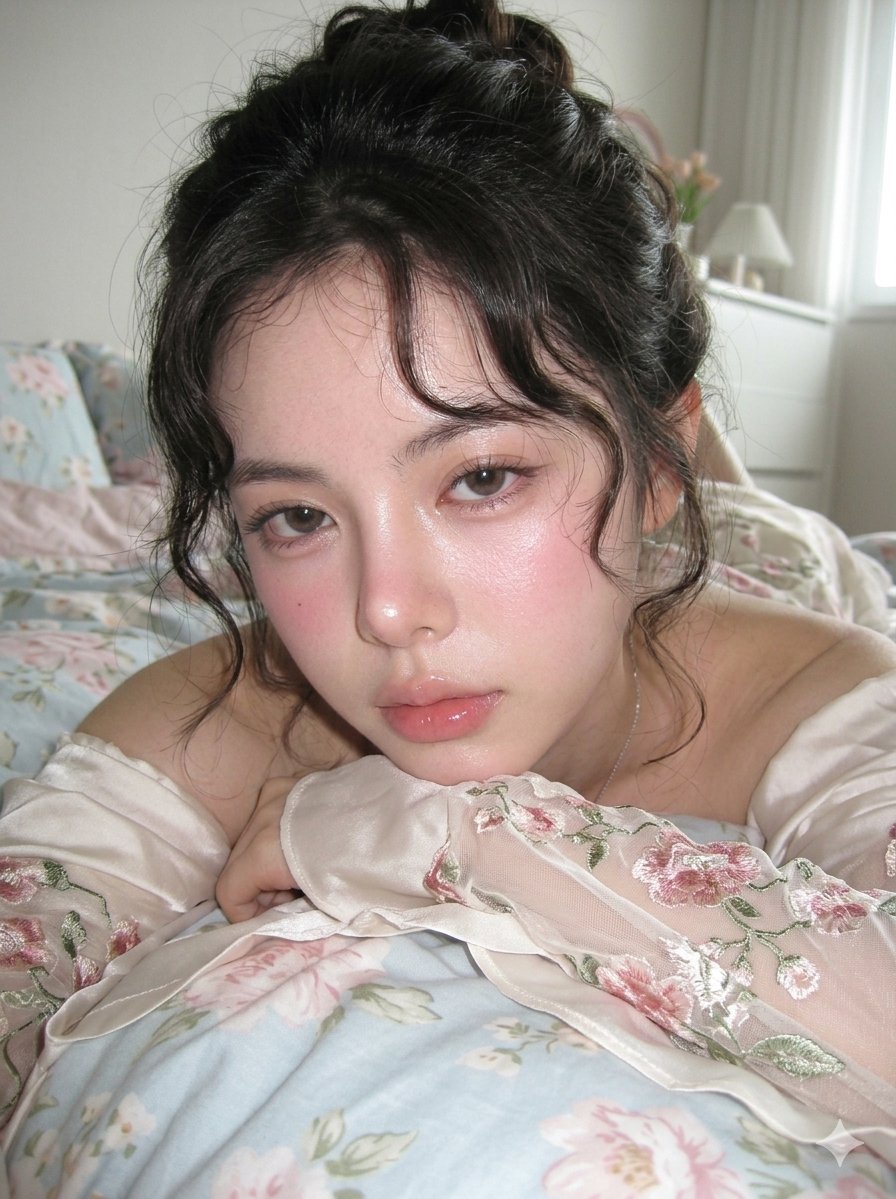 AI Prompt for Hyper-Realistic 2000s Digital Camera Portrait with Skin Textures and Flash Lighting
