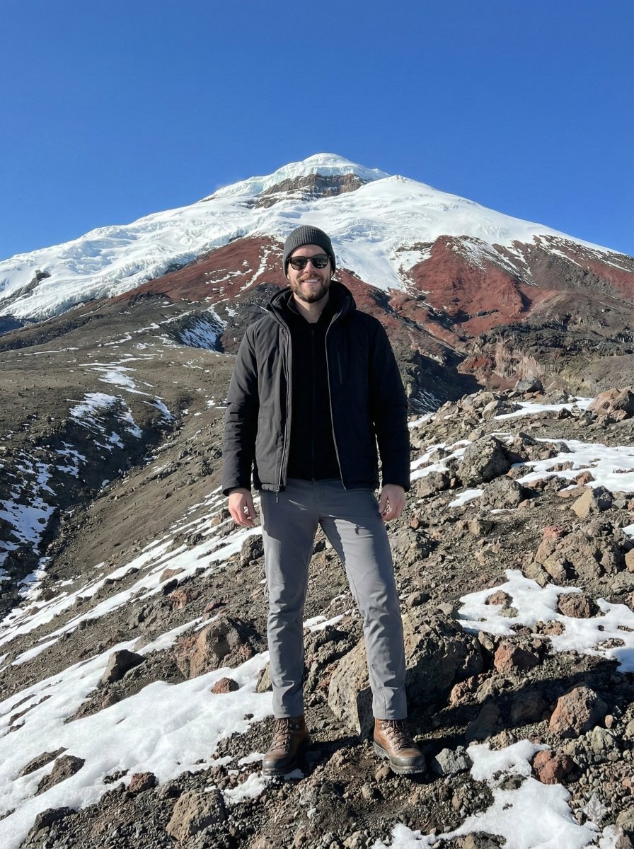 AI Prompt for Hyper-Realistic Editorial Mountain Landscape with Fashion Model