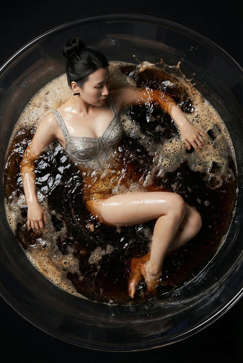 AI Prompt for Hyper-Realistic Fashion Photography with Dynamic Splash Effect