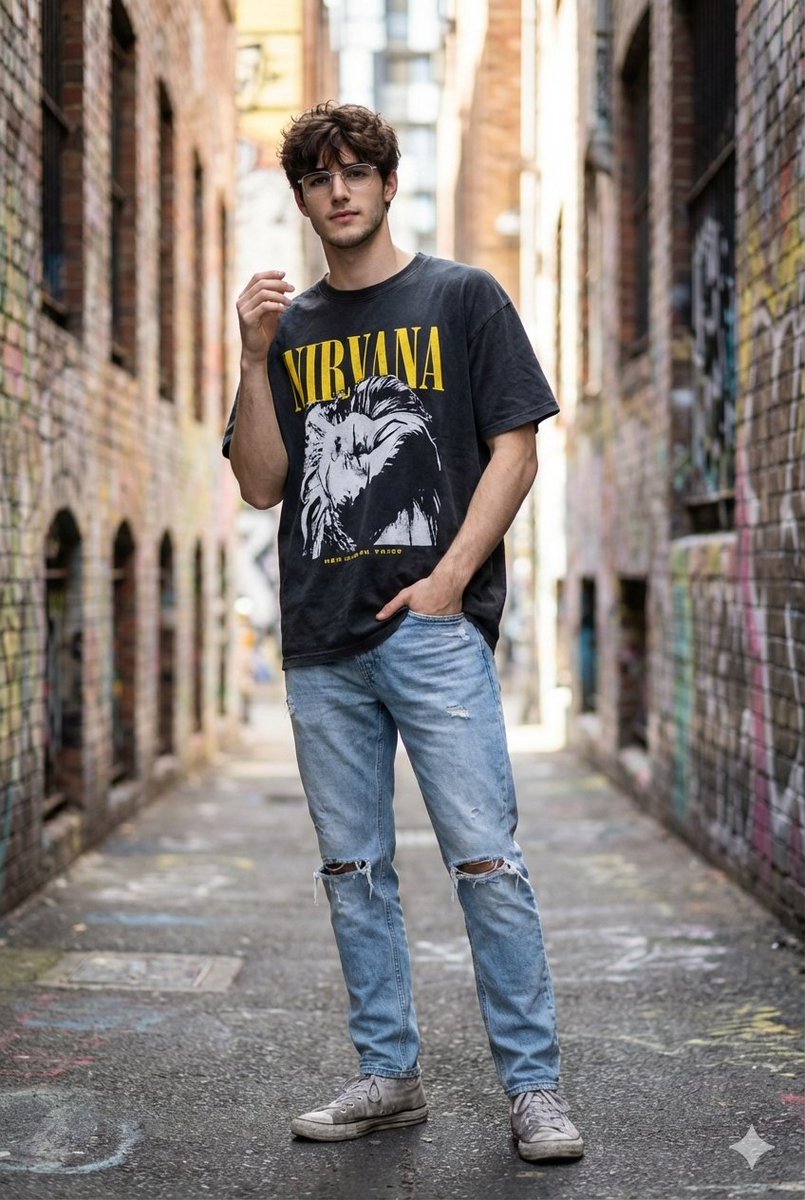 AI Prompt for Hyper-Realistic Street Style Portraits: DSLR-Inspired Urban Alleyway Scene