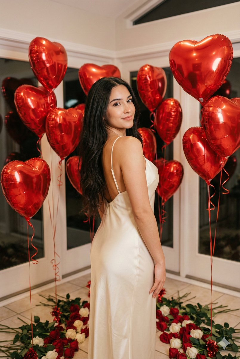 AI Prompt for Influencer Portrait Valentine's Day