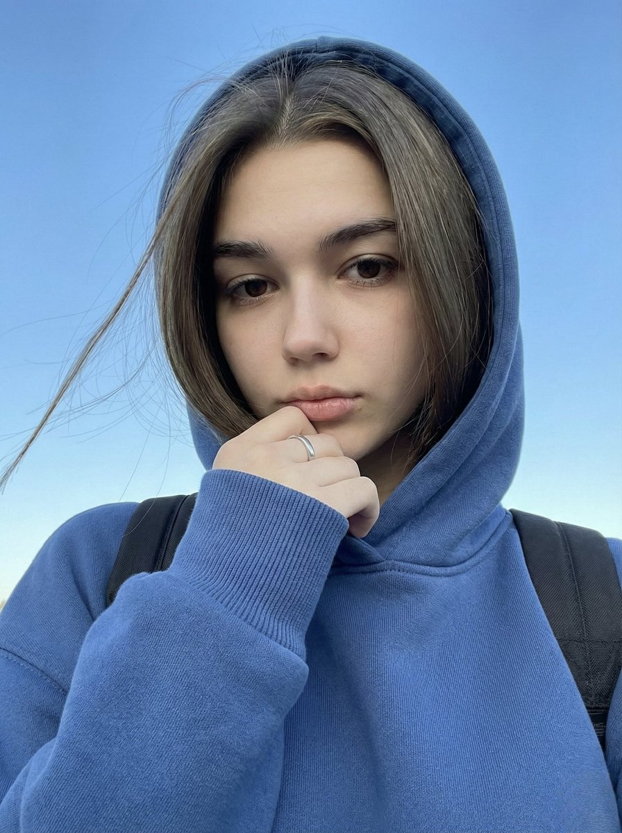 AI Prompt for Instagram-Style Casual Portrait in Modern Streetwear
