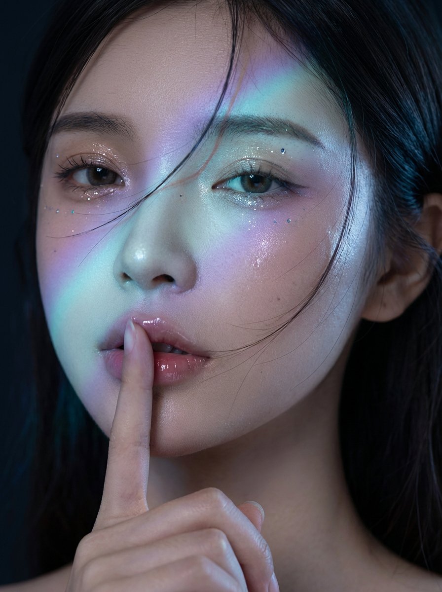 AI Prompt for K-Fashion Editorial Portrait Generation