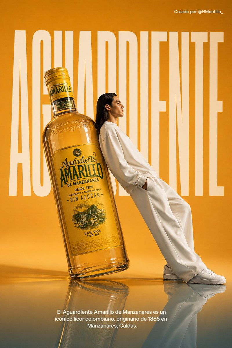 AI Prompt for Liquor Advertisement Posters from Portrait References
