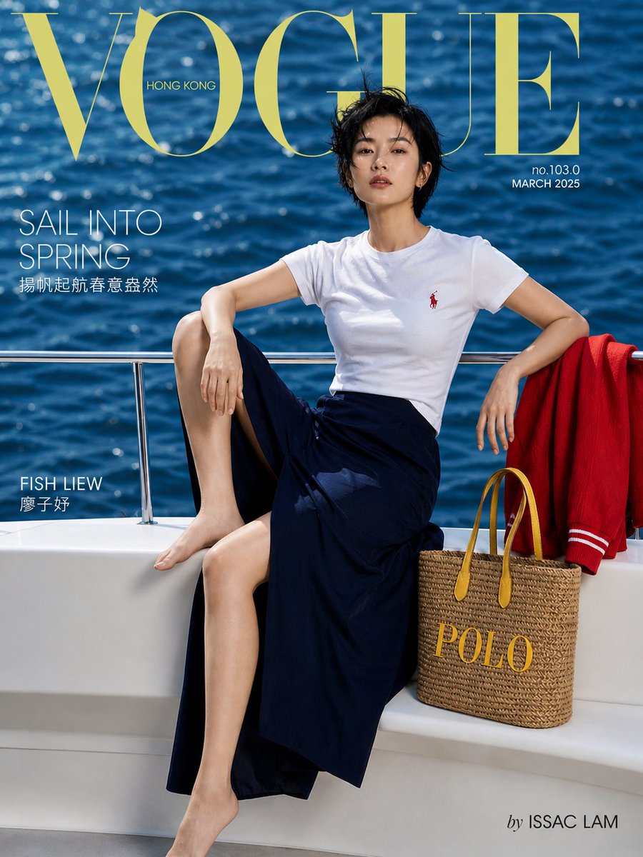AI Prompt for Luxe Fashion Editorial on Yacht