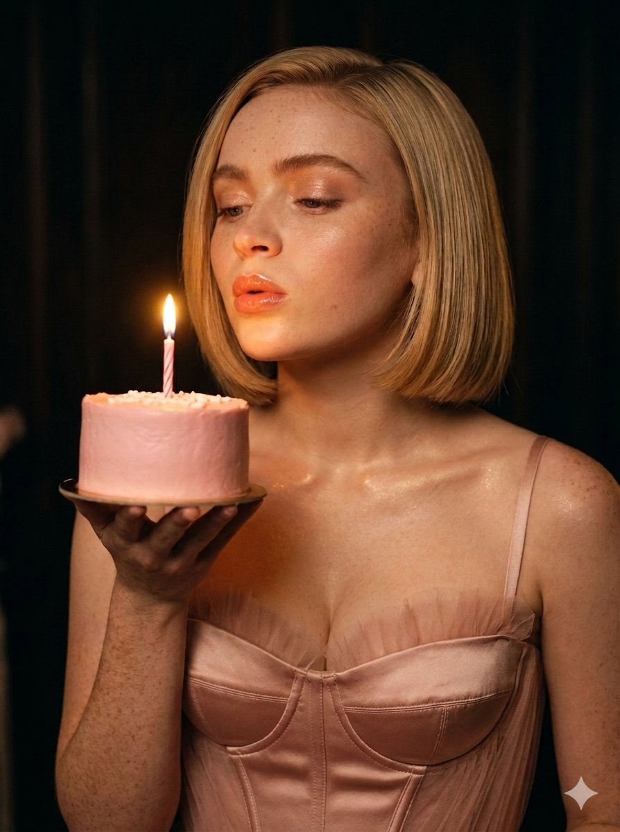 AI Prompt for Luxury Cinematic Birthday Portrait Photography