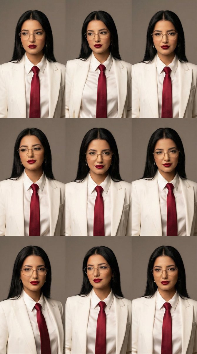 AI Prompt for Luxury Editorial Portrait Photography with Glasses