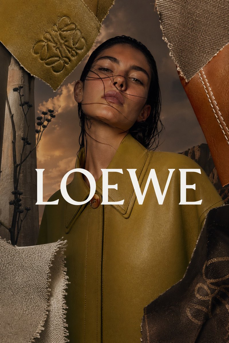 AI Prompt for Luxury Fashion Branding: High-End Poster Ad with Glamorous Model and Cinematic Backdrops