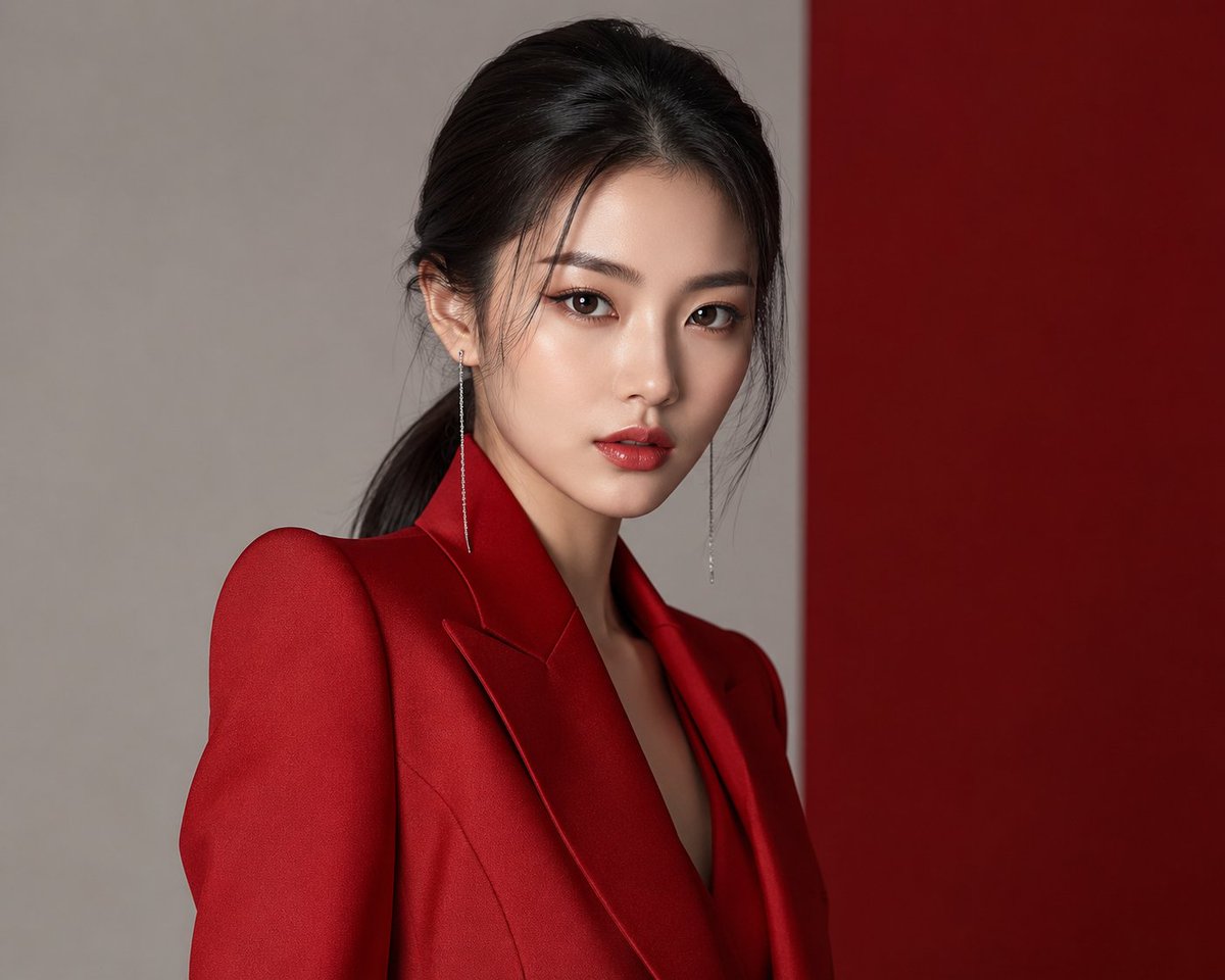 AI Prompt for Luxury Fashion Editorial Portrait Photography