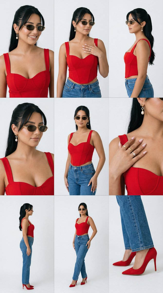 AI Prompt for Luxury Fashion Editorial Style Transformation - Image to Image Conversion