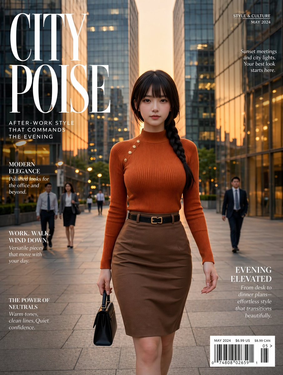 AI Prompt for Luxury Fashion Magazine Cover Design