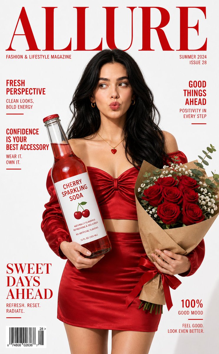 AI Prompt for Luxury Fashion Magazine Cover Design