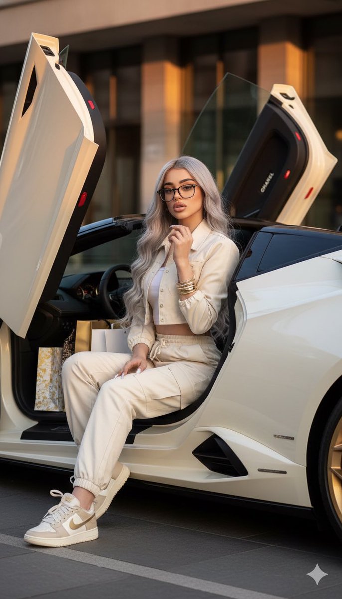 AI Prompt for Luxury Fashion Photo Shoot with Lamborghini Huracán