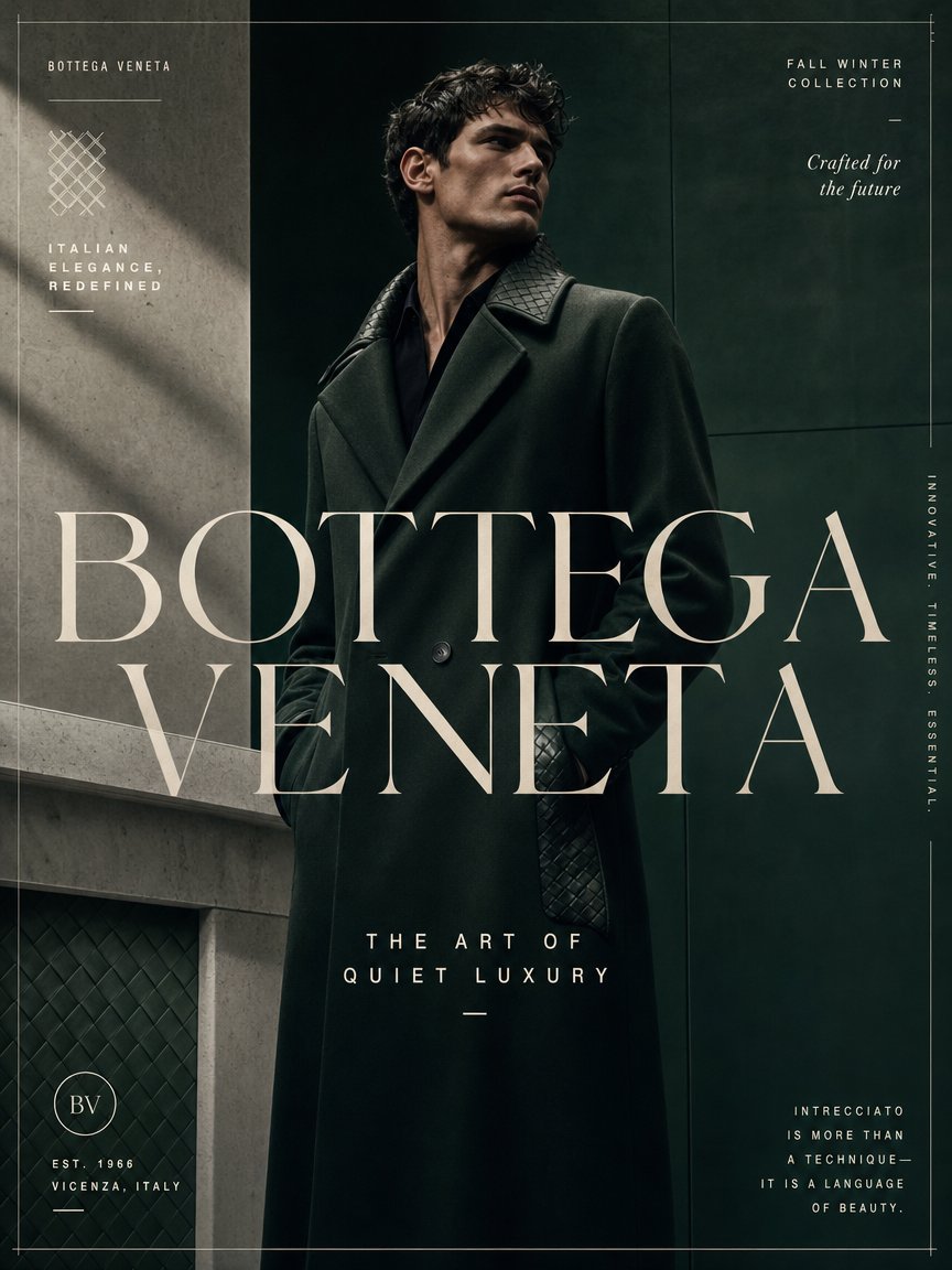AI Prompt for Luxury Fashion Poster Design