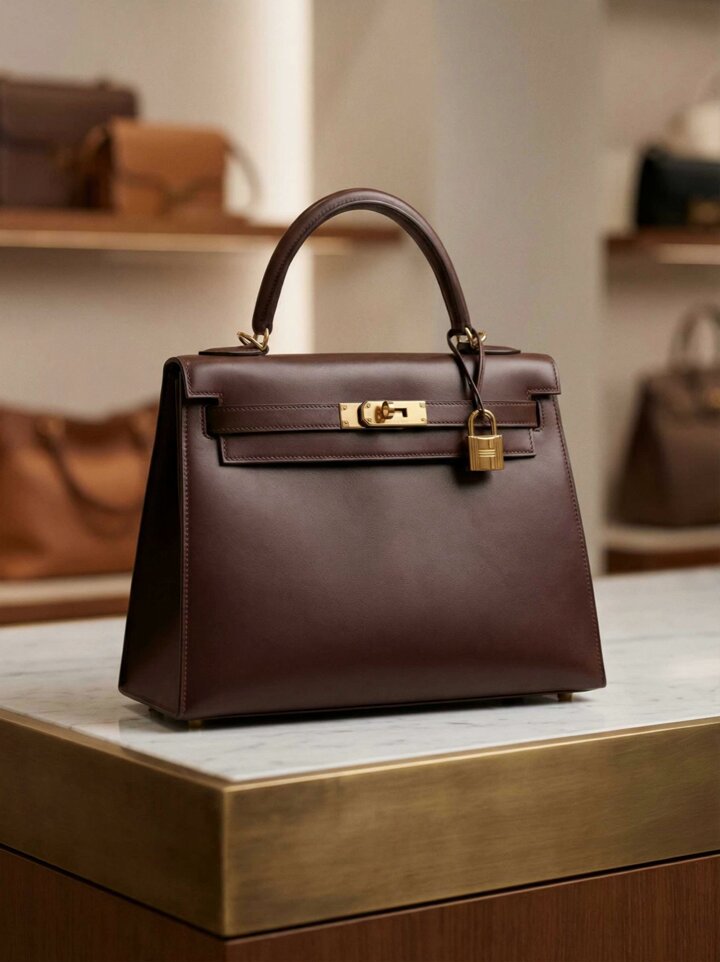 AI Prompt for Luxury Handbag Visual Merchandising Animation