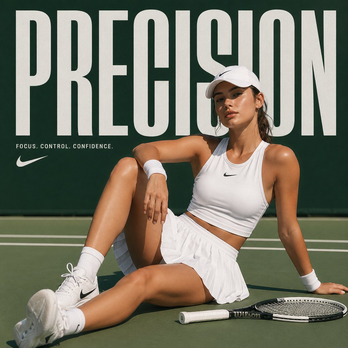 AI Prompt for Luxury Tennis Editorial Photography
