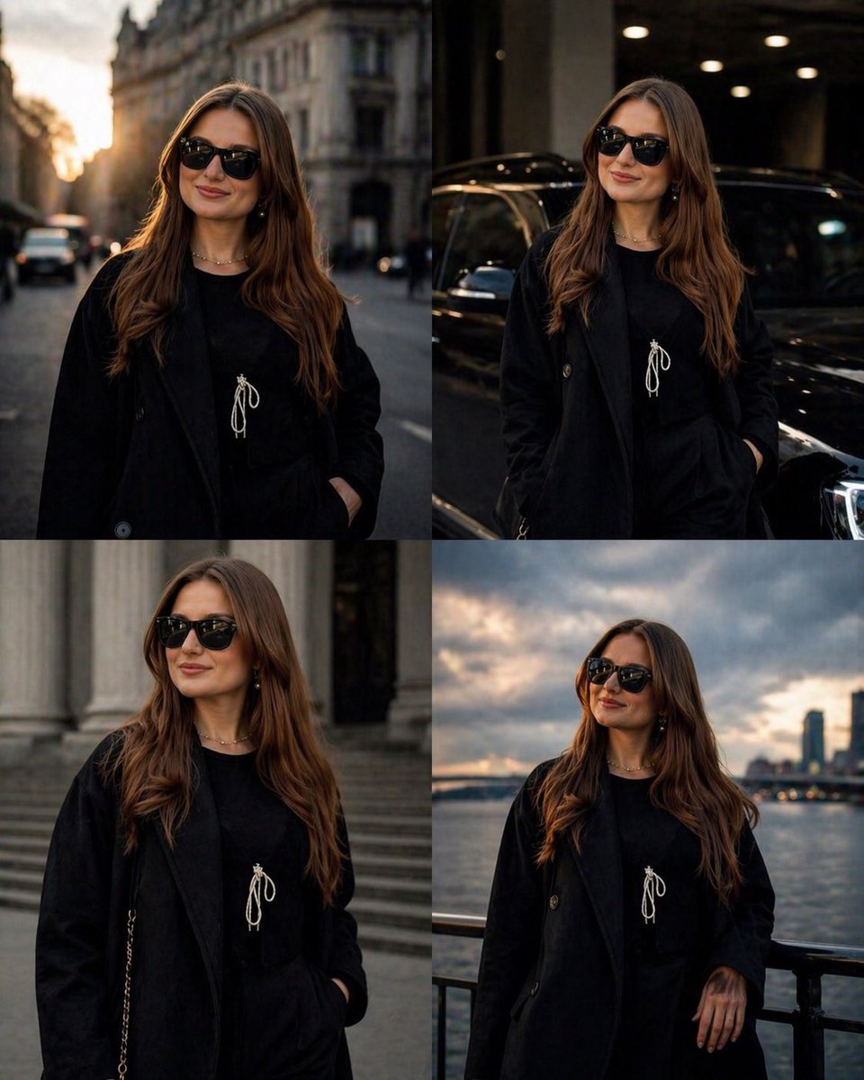 AI Prompt for Luxury Urban Street Portrait Photography