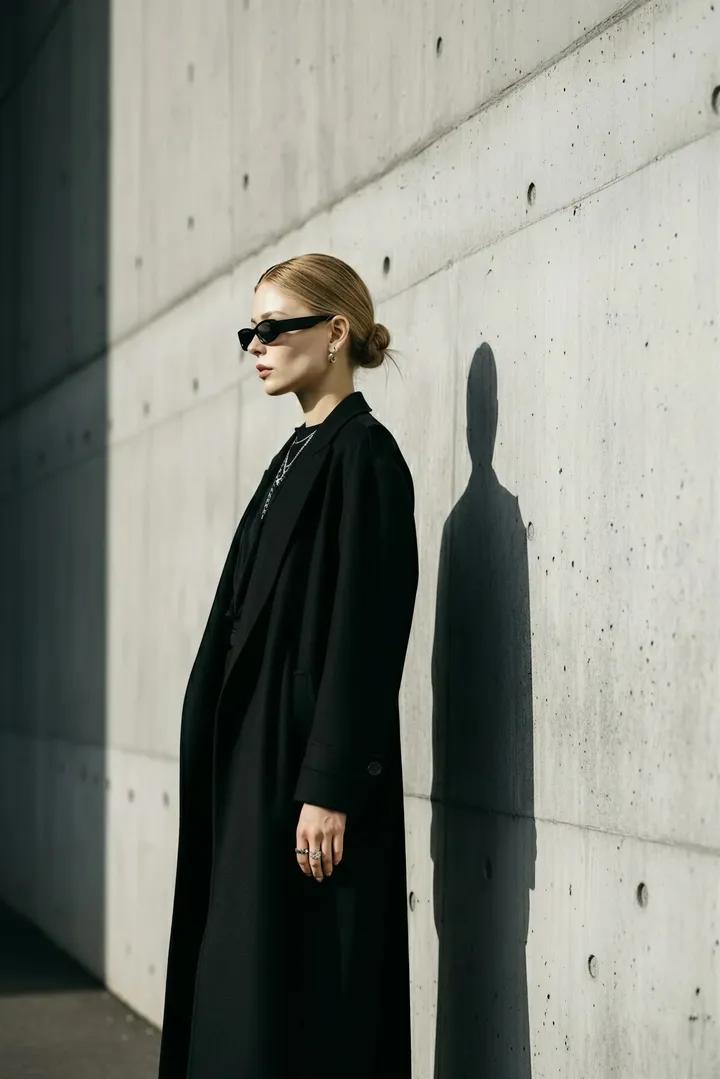 AI Prompt for Minimalist Urban Fashion Portrait Photography