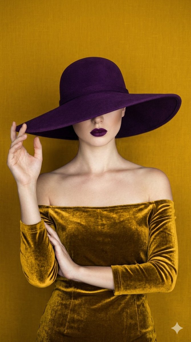 AI Prompt for Minimalist Velvet Portrait Photography