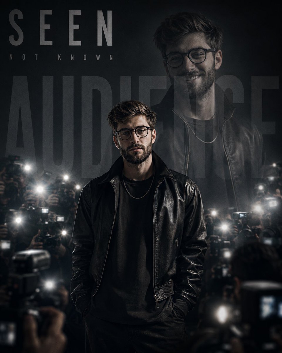 AI Prompt for Monochrome Paparazzi Fashion Poster